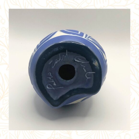 PABLO ZABAL OWL- Vintage Ceramic Owl Figurine- By Pablo Zabal - Made in Chile - Picture 6 of 6